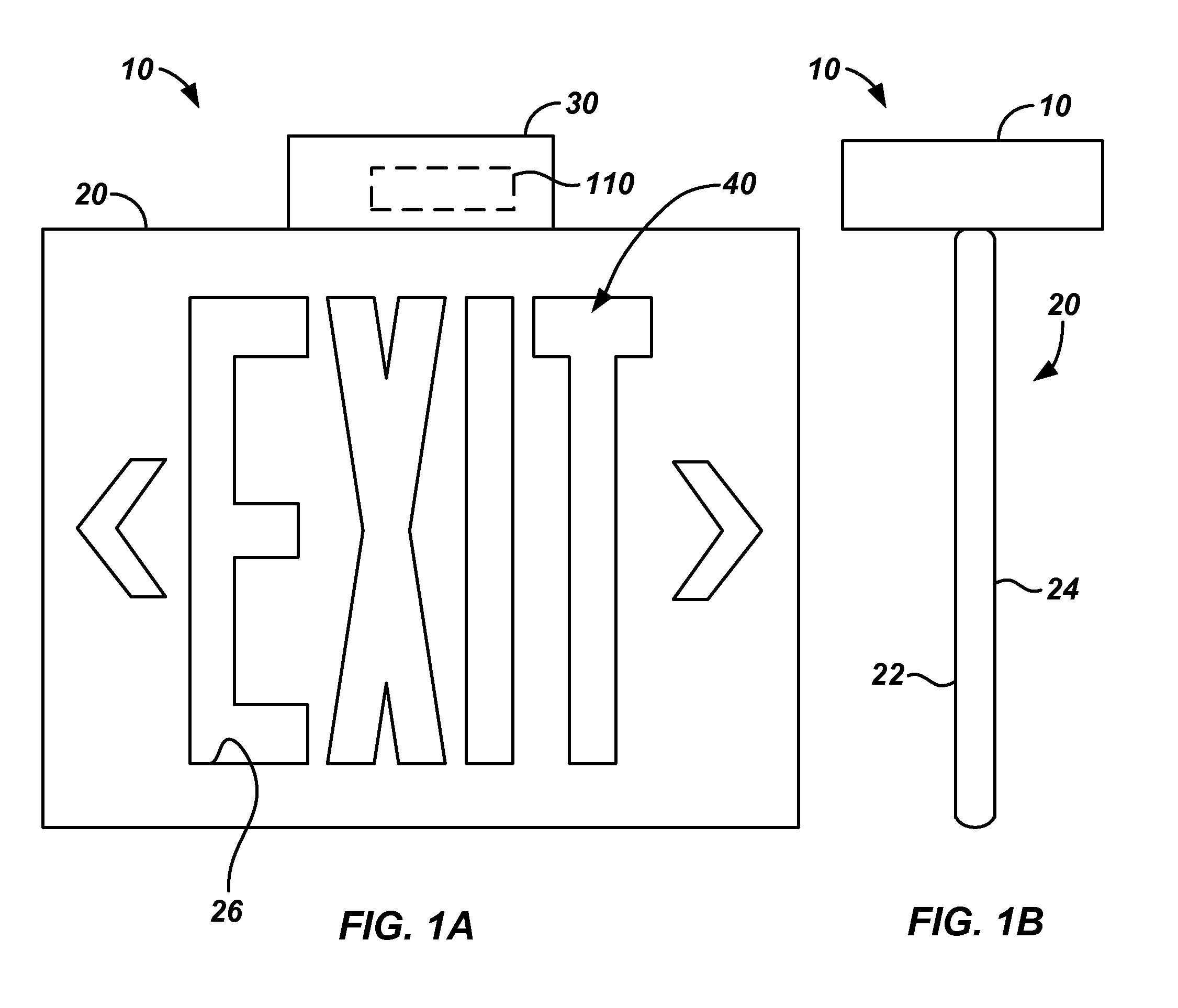 Integrated Exit Signs and Monitoring System