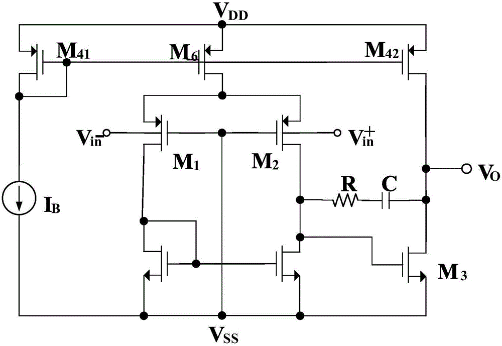 Low-sensitivity substrate input amplifier