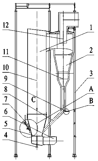 A method of using a dedicated activated prilling tower for the preparation of a volatile organic compound waste gas active adsorbent