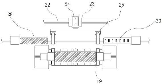 Grinding device with cold and heat exchange structure for watch part machining