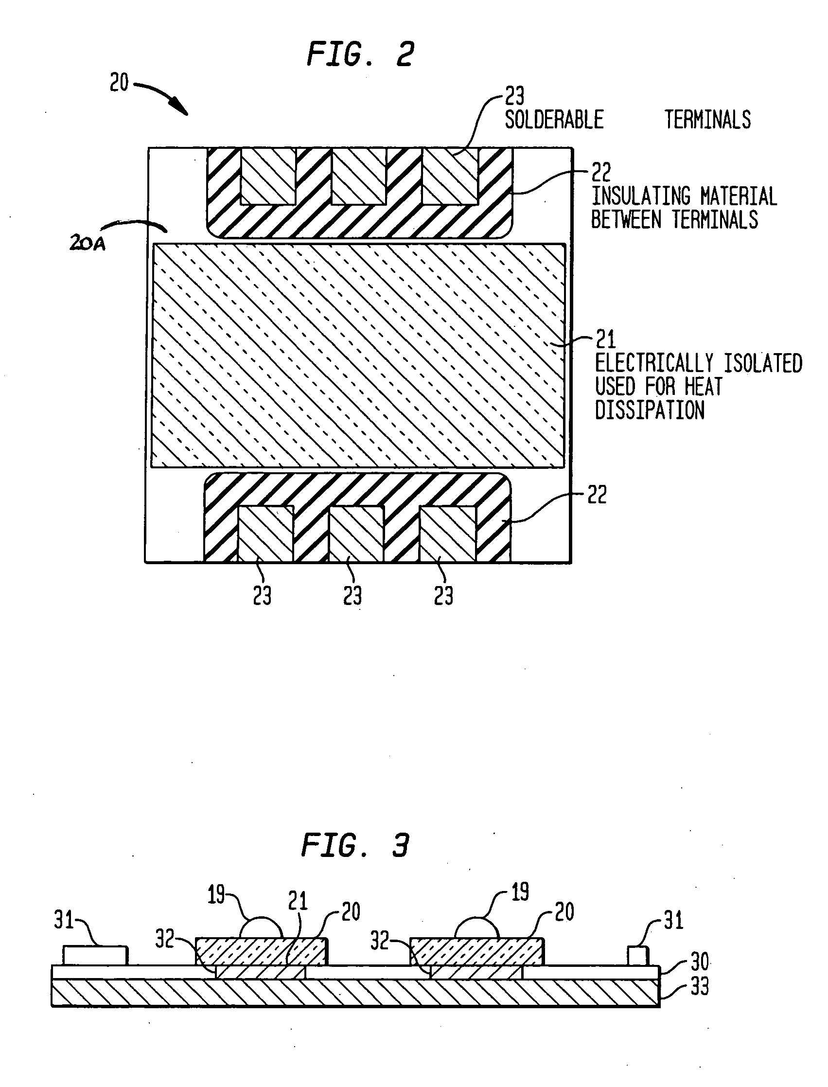 Surface mountable light emitting diode assemblies packaged for high temperature operation