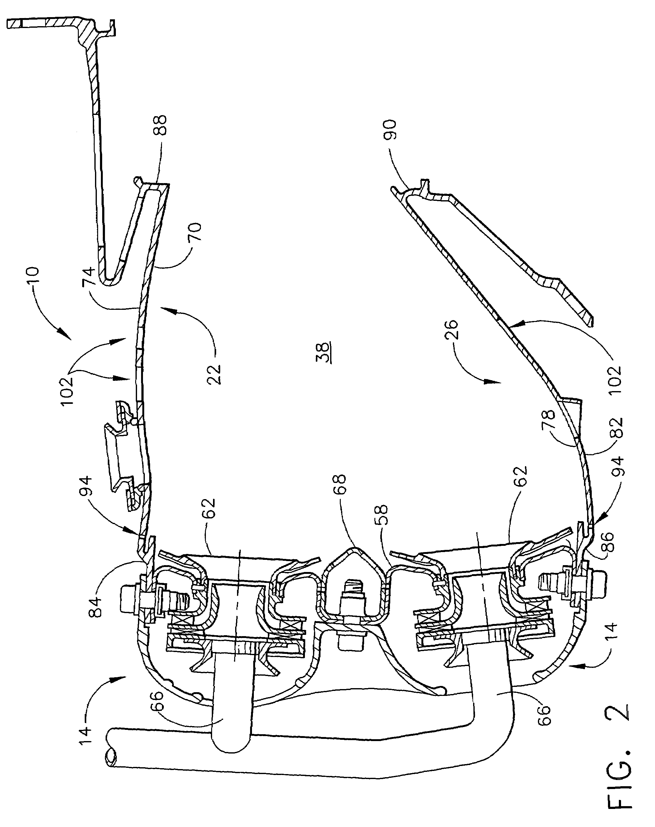 Adjusting airflow in turbine component by depositing overlay metallic coating