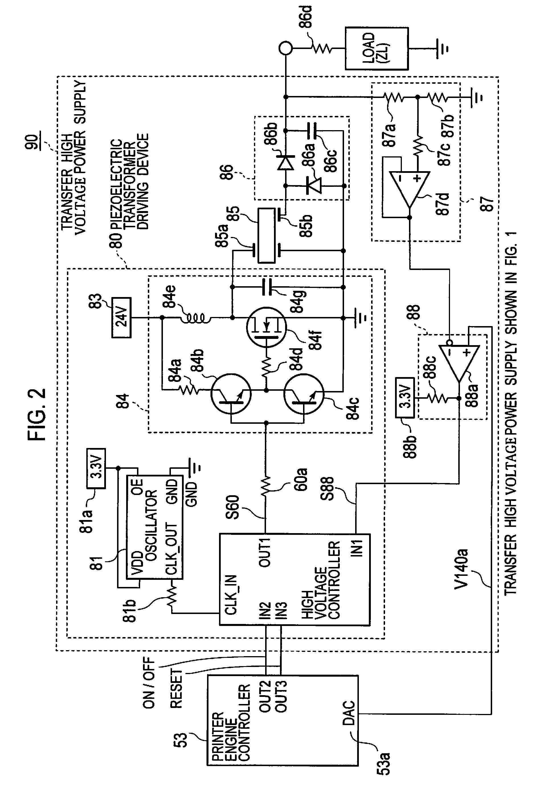 Piezoelectric transformer driving device, cold-cathode tube inverter, cold-cathode tube driving device, and image forming apparatus