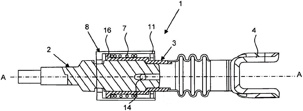 Steering shaft device