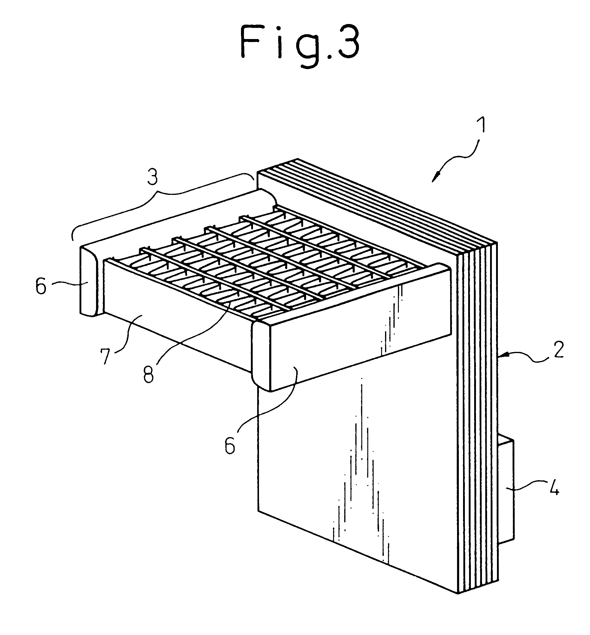 Cooling apparatus boiling and condensing refrigerant with improved tunnel structure