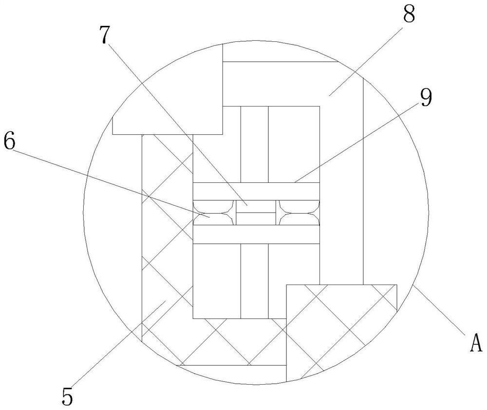 Steel structure steel pipe cutting device with automatic cleaning function