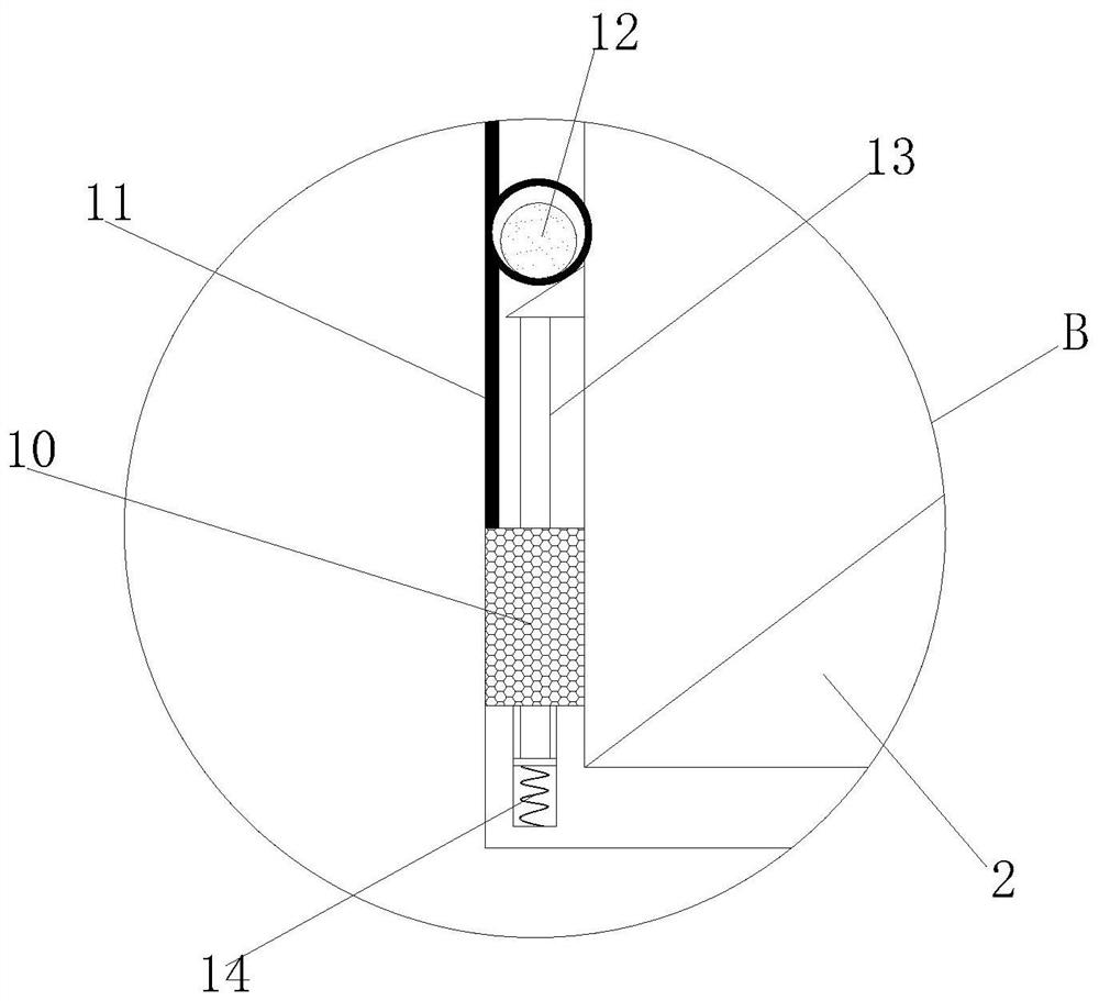 Steel structure steel pipe cutting device with automatic cleaning function