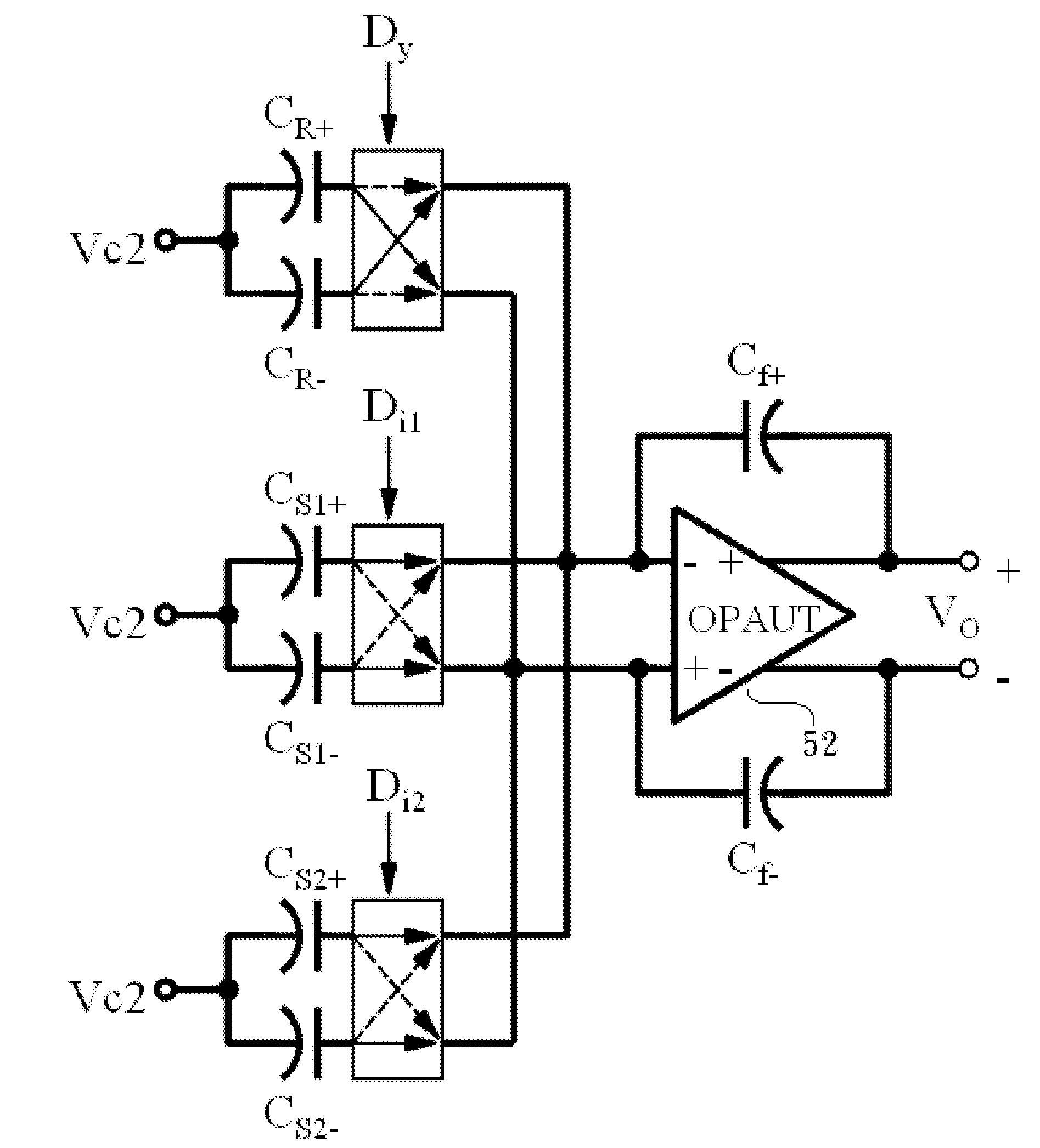 Device for accurately measuring amplifier's open-loop gain with digital stimuli