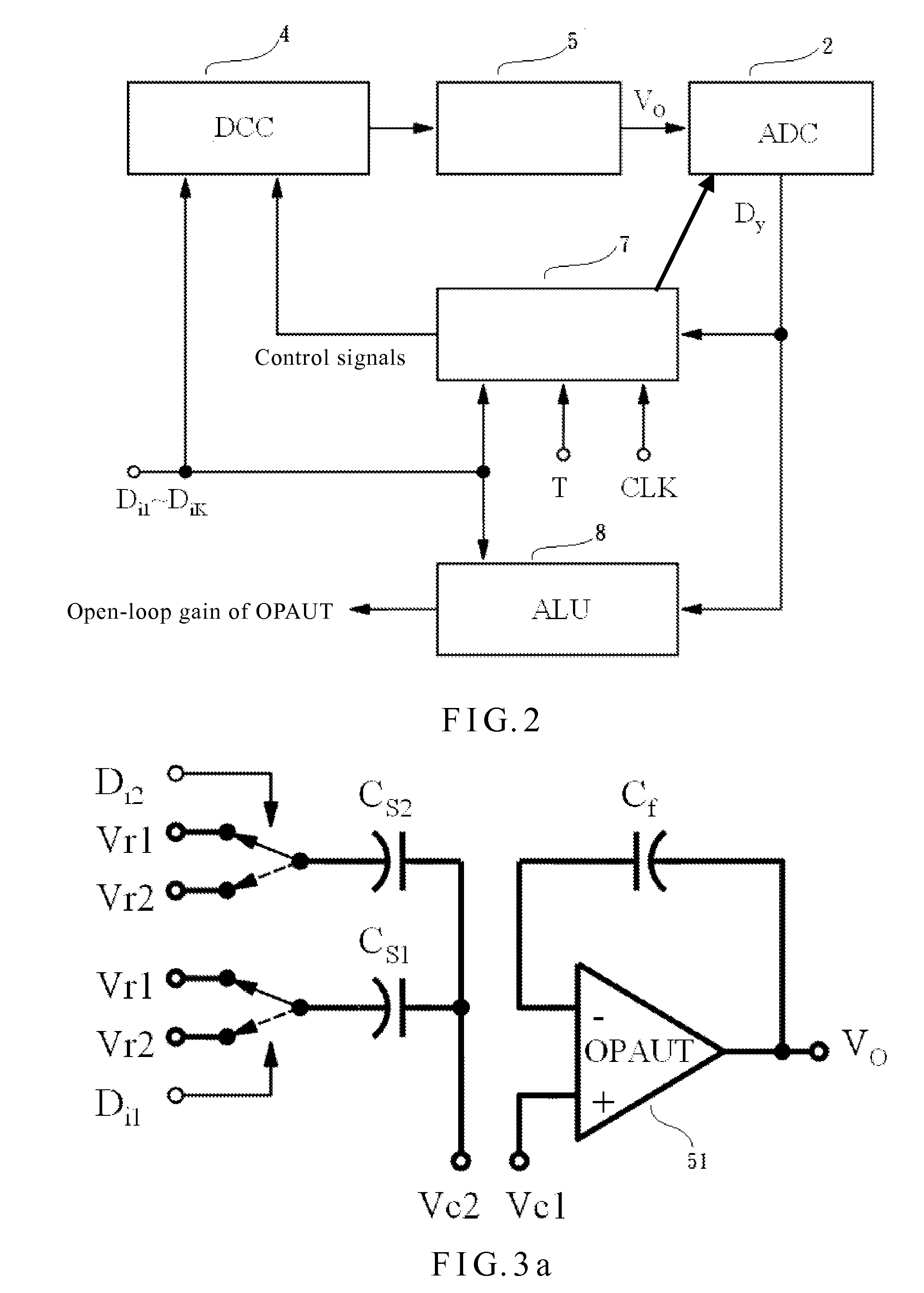 Device for accurately measuring amplifier's open-loop gain with digital stimuli