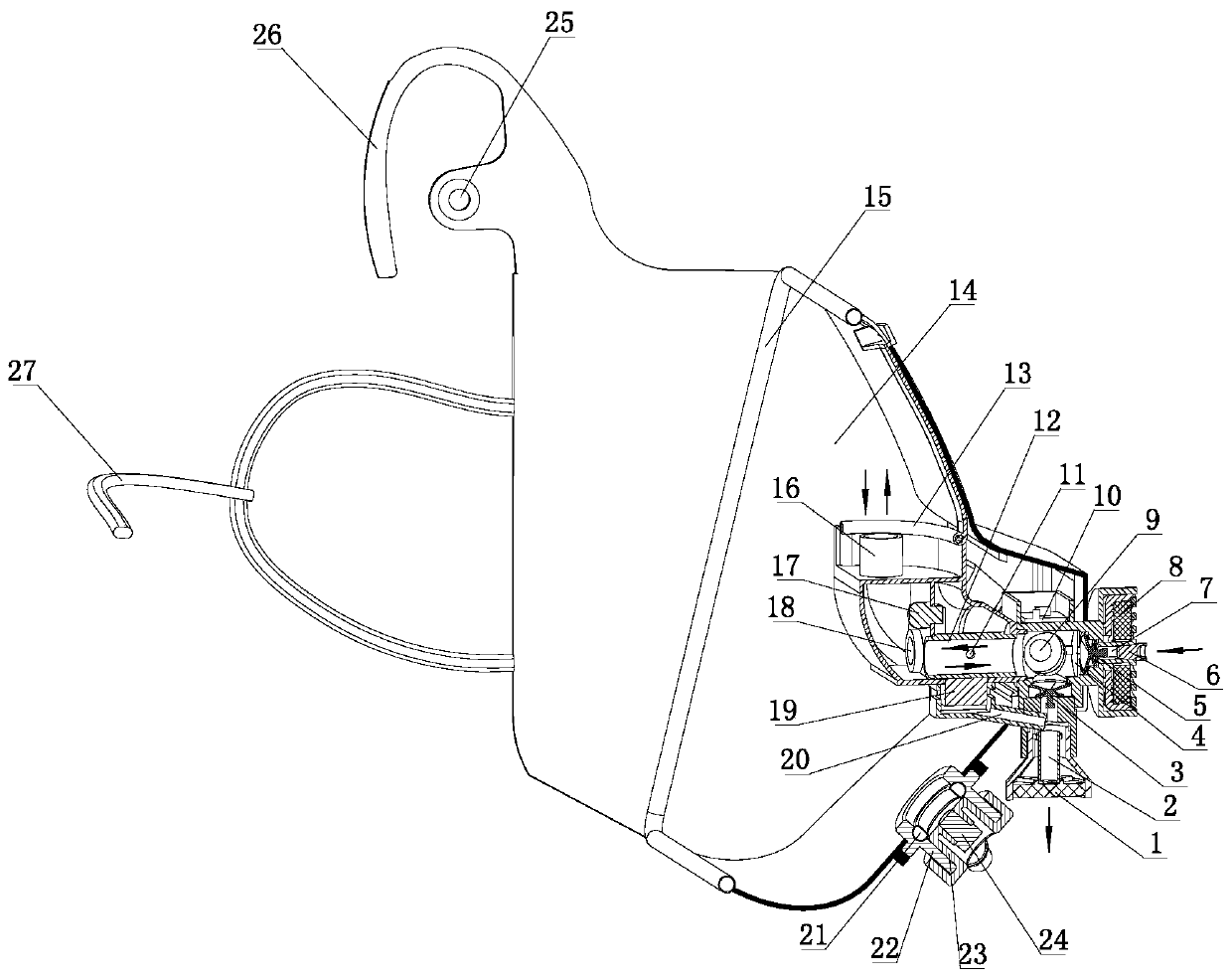 Novel protection gauze mask system