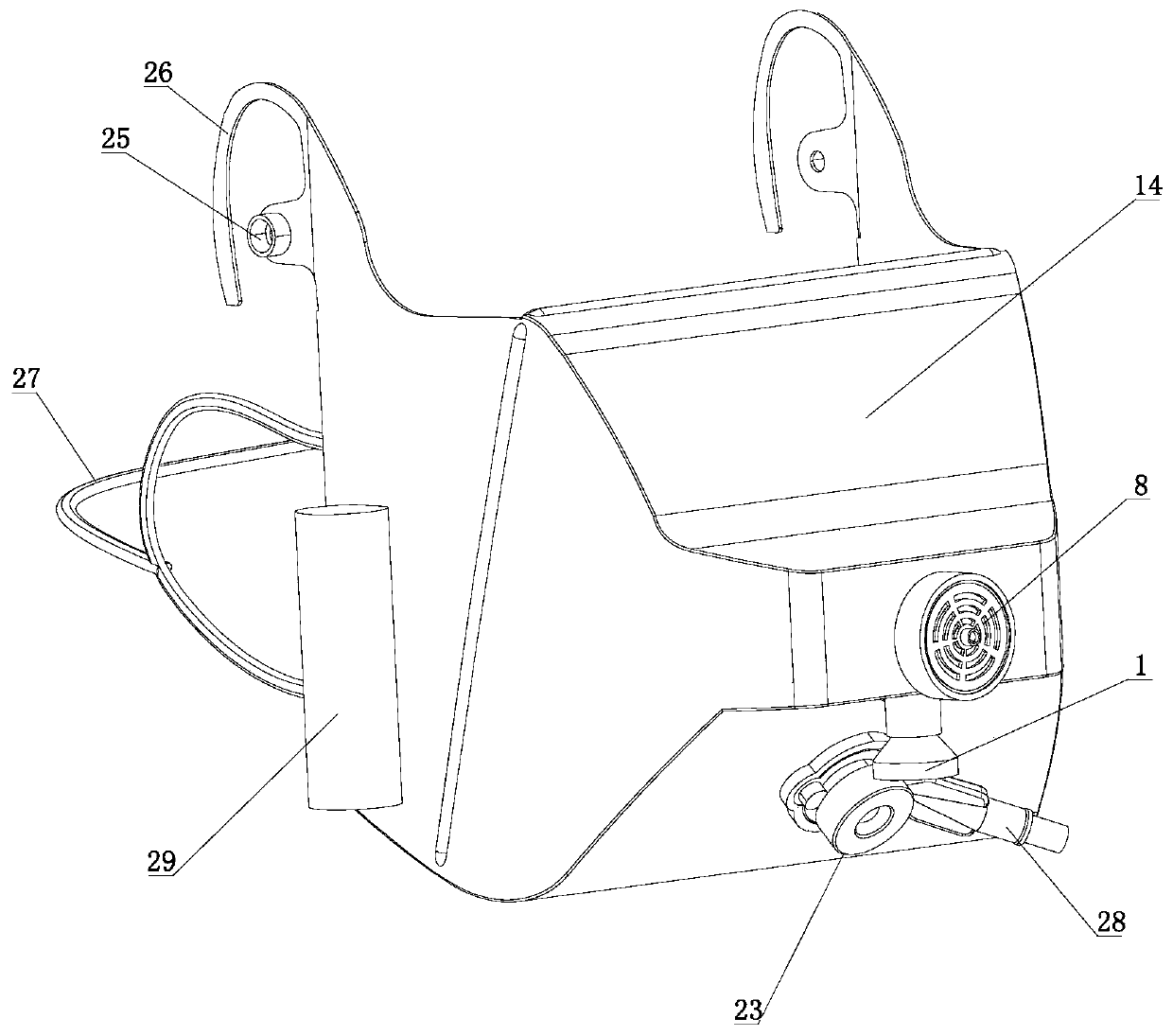 Novel protection gauze mask system