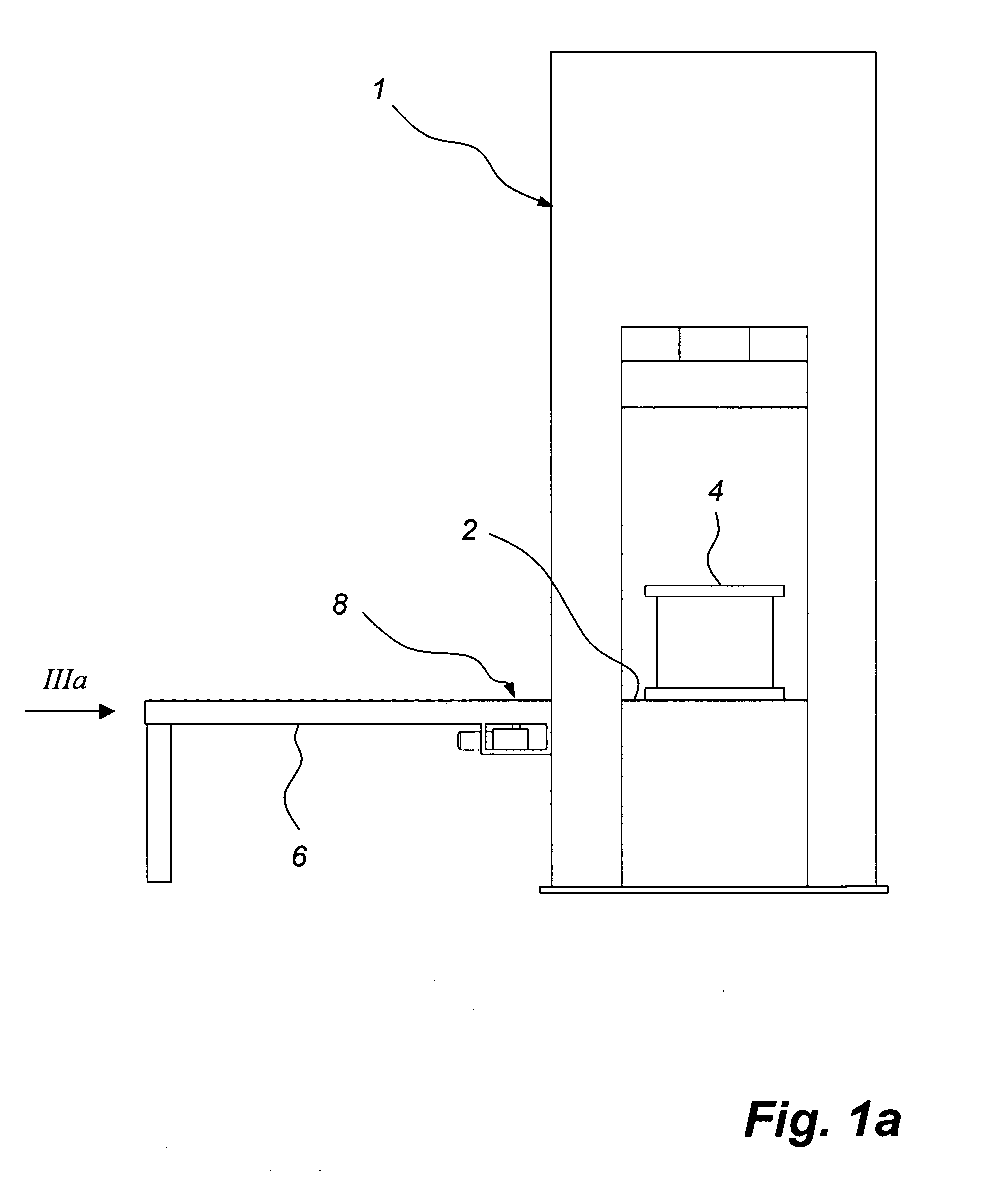 Device for moving die tools and moulds in a press