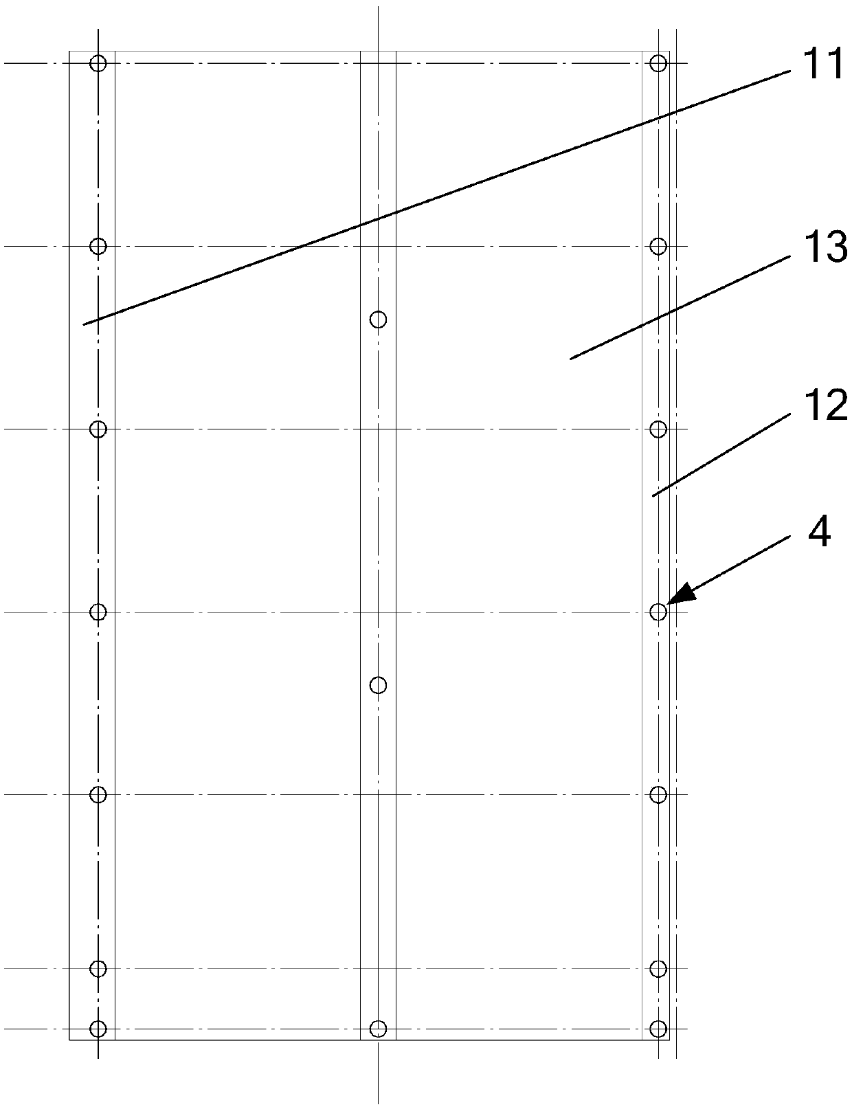 Assembly wall body and installation method