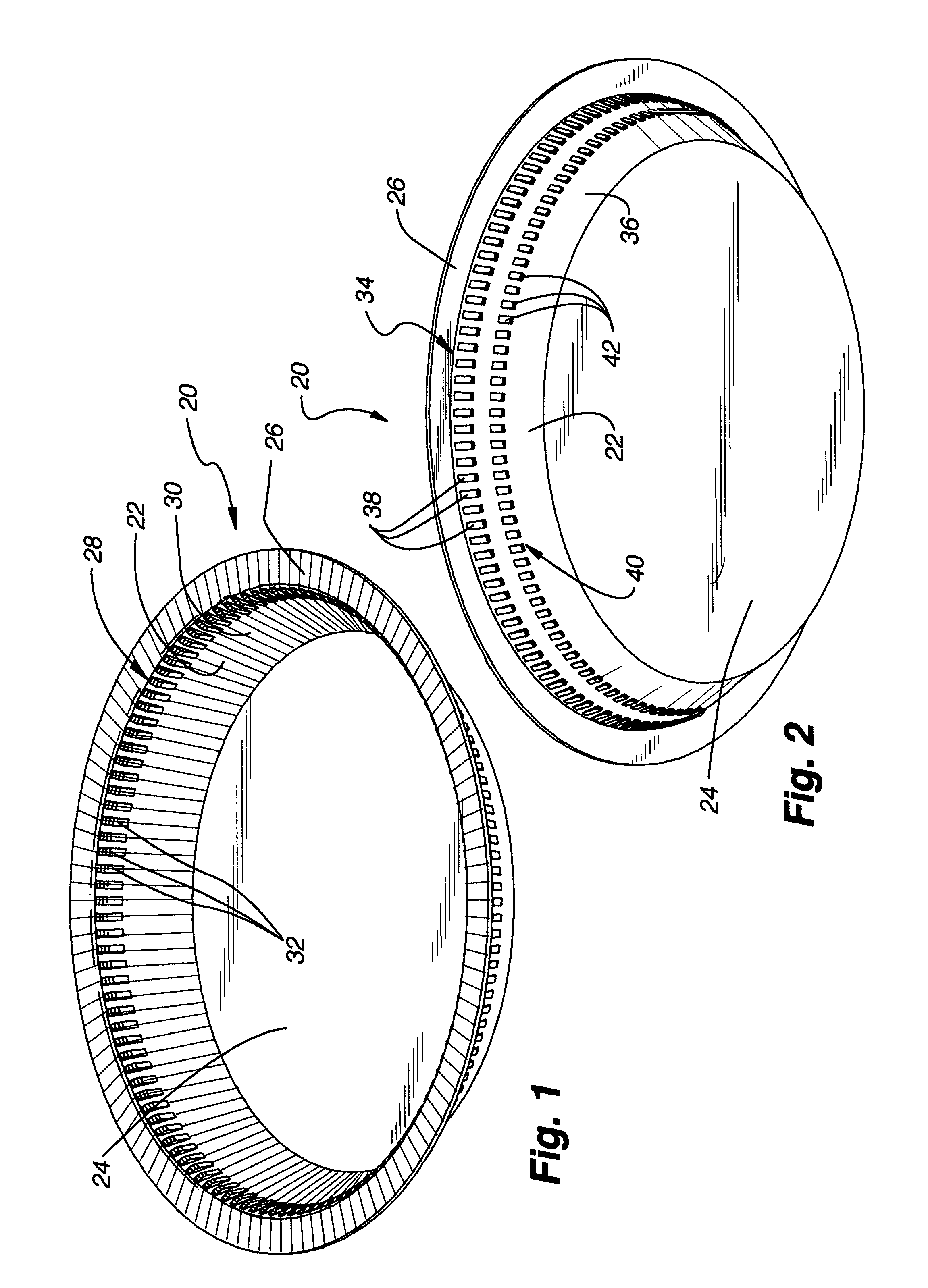 Container with improved stacking/denesting capability