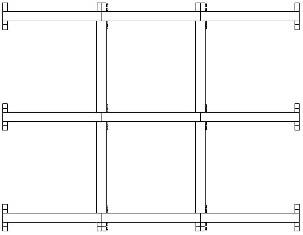 #-shaped modular splicing truss for fabricated steel structure