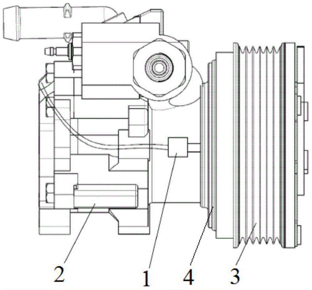 Vehicle energy-saving type assist steering oil pump