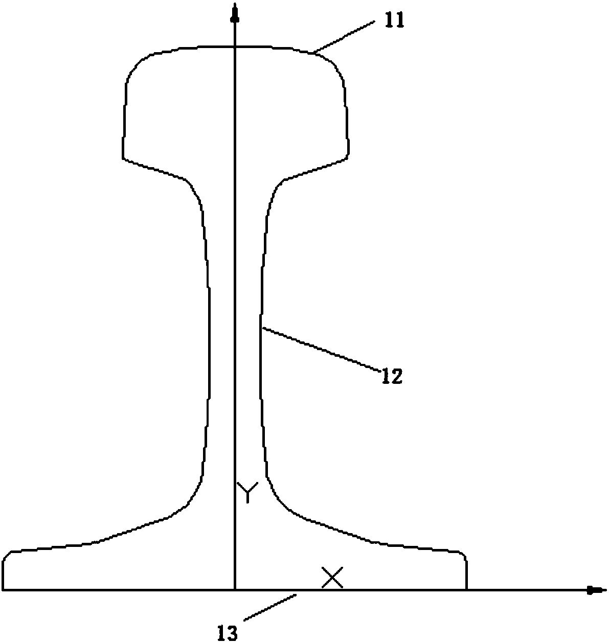 Method and device for detecting defect of surface of steel rail based on data processing