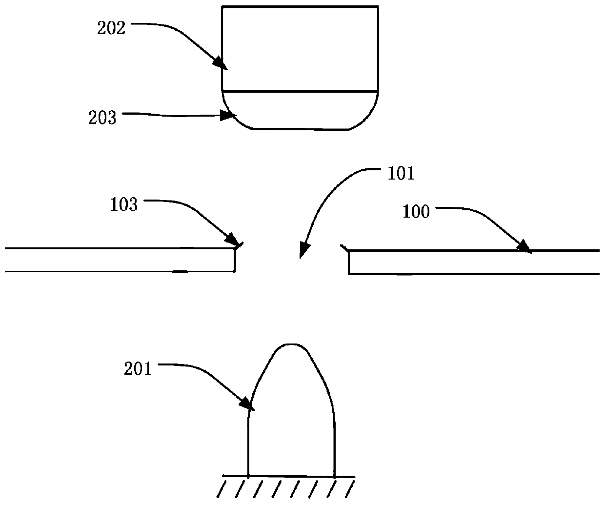 Punch structure and stamping method