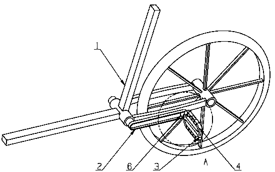 A pedal lock pedal for a bicycle