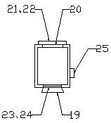 Integrated domestic sewage treatment equipment