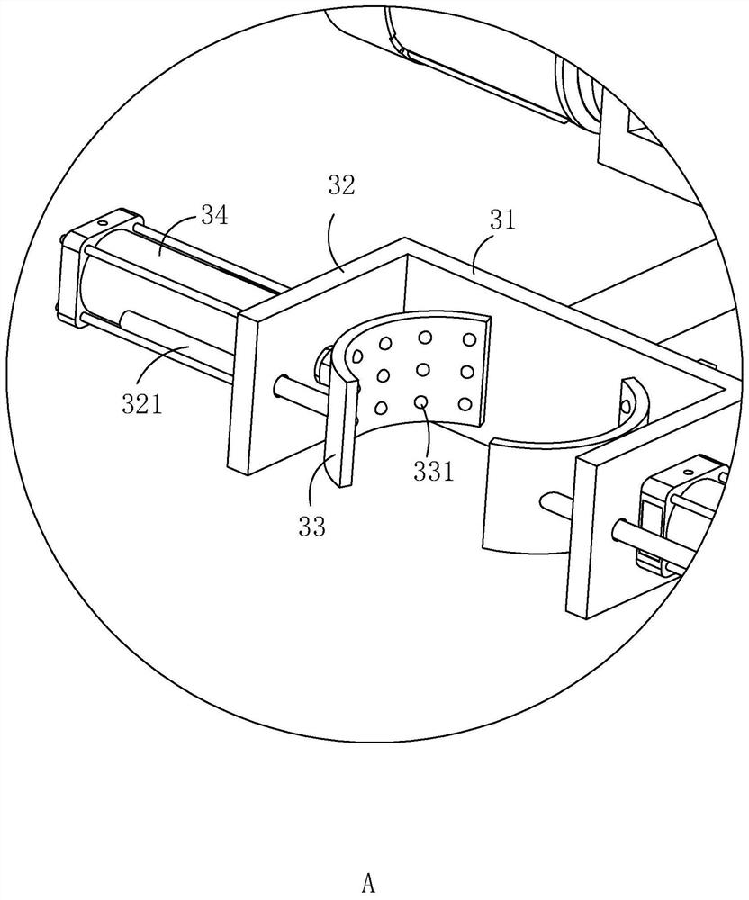 A V-shaped frame hoisting construction auxiliary equipment and construction method