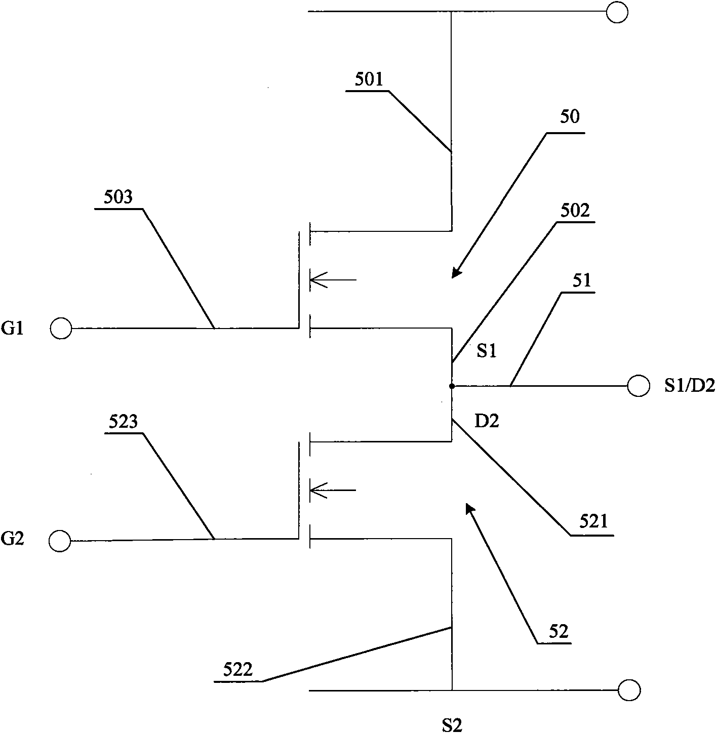 Half-bridge drive circuit chip