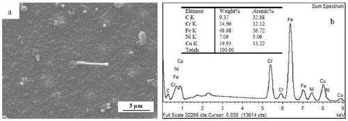 In-situ preparation method of metal fiber reinforced composite film