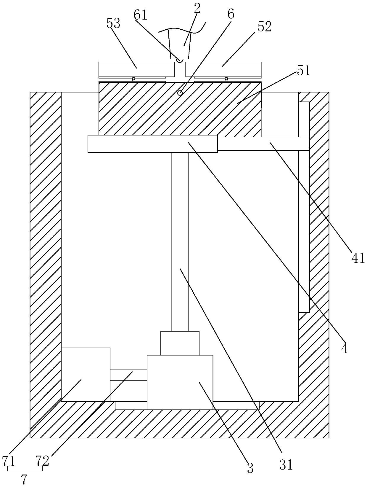 A cleaning device used in electrostatic spraying equipment