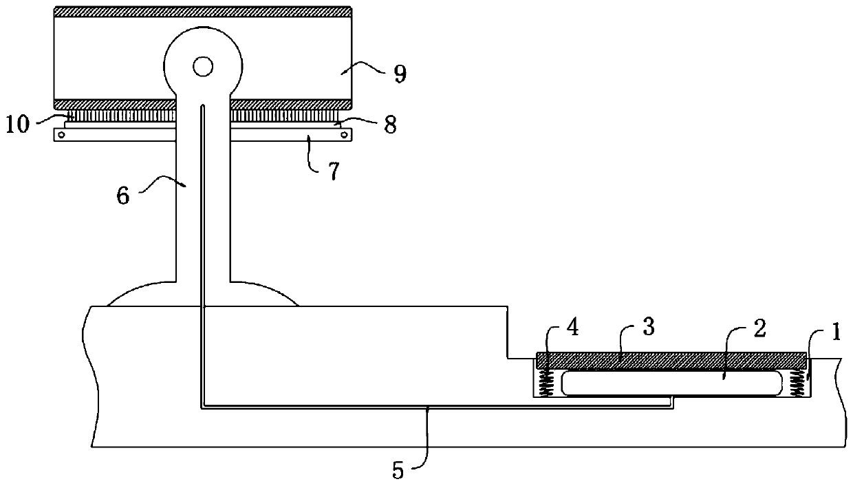 Reversible dustproof waiting stool for bus station