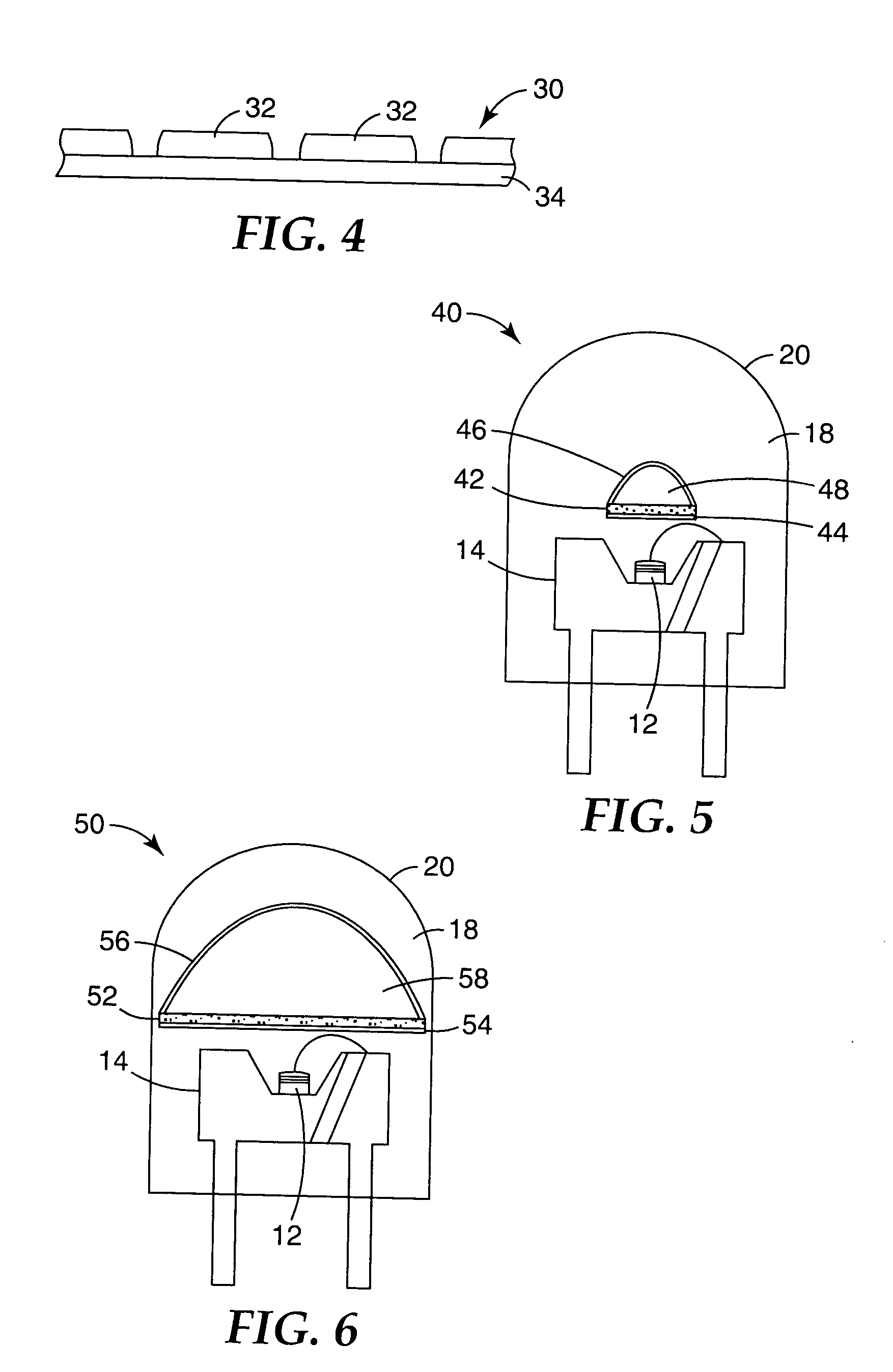 Phosphor based light sources having a reflective polarizer