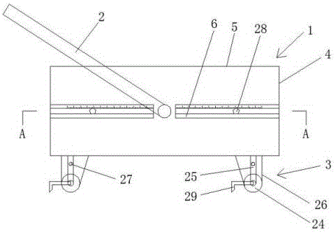 Weeding, fertilization and watering all-in-one machine for garden greening and usage method thereof