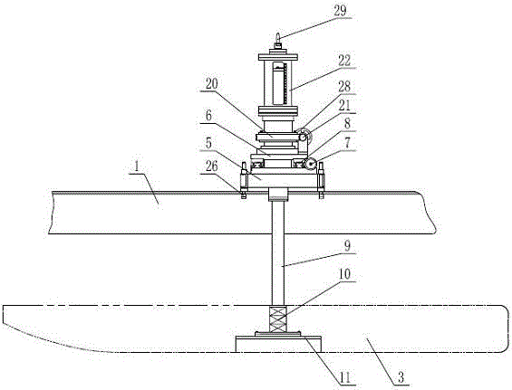 Multi-ship hydrodynamic interference measurement device