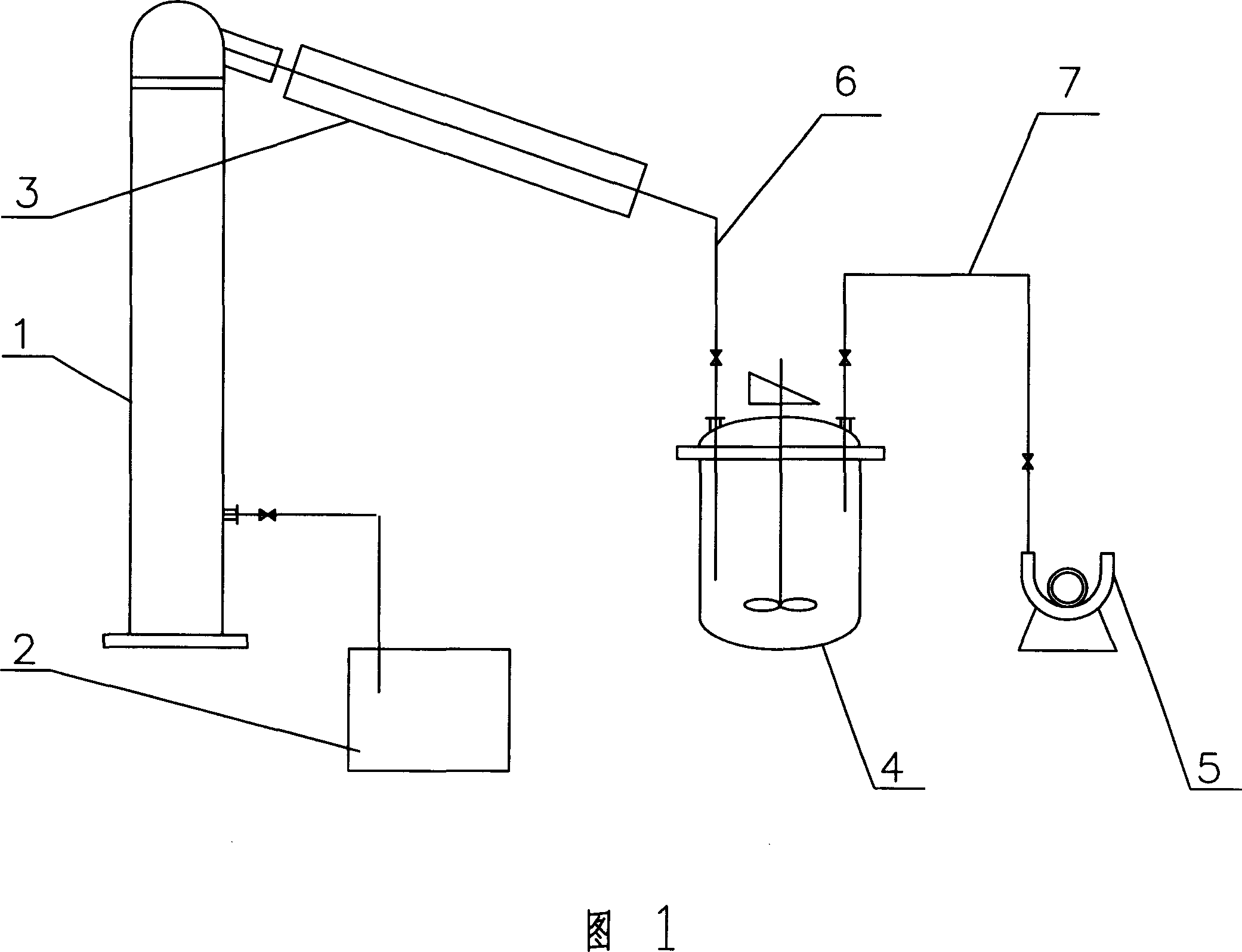 Decompression gas stripping process