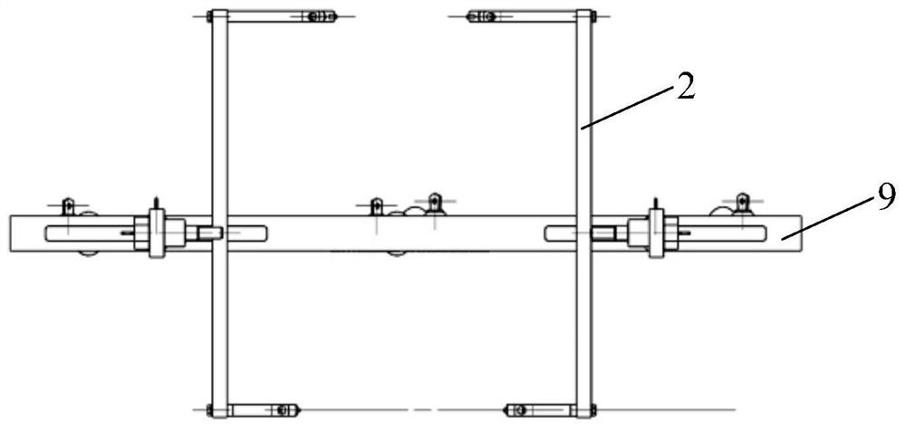 Lifting device for wave rider structural member