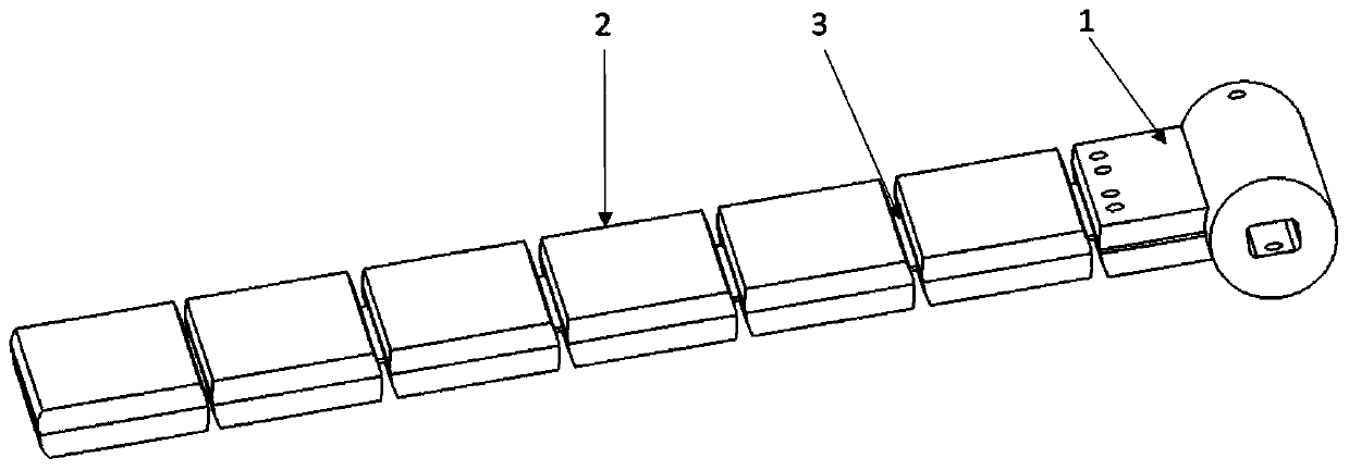 A two-way limited flexible fin-leg propulsion device