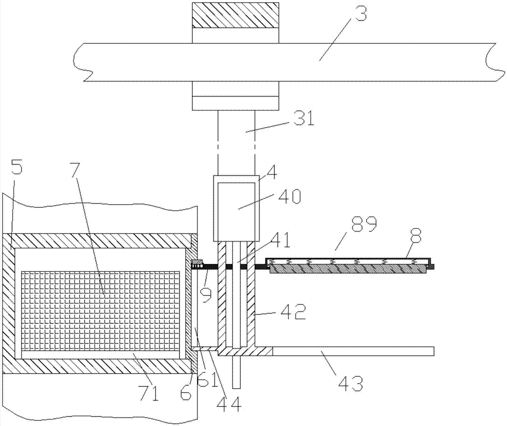 Operating speed-adjustable intelligent warehouse logistics system