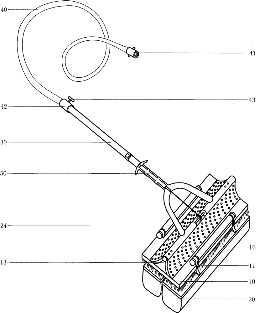 Push-and-pull washing mop