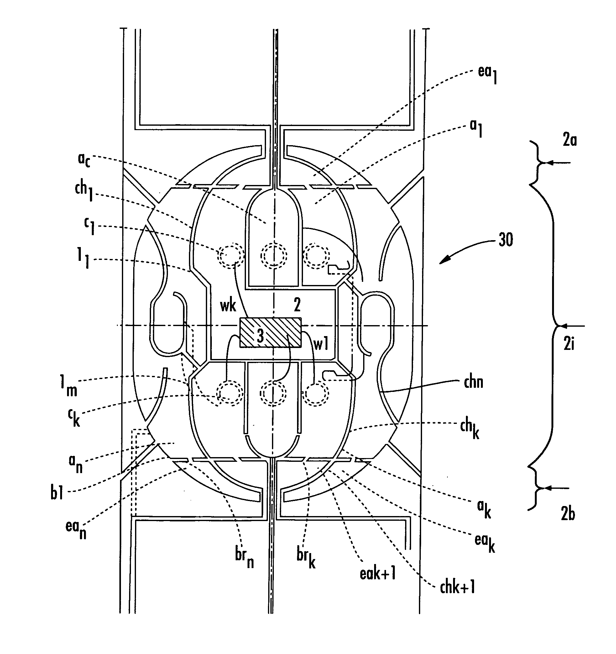 Plated module for an IC card