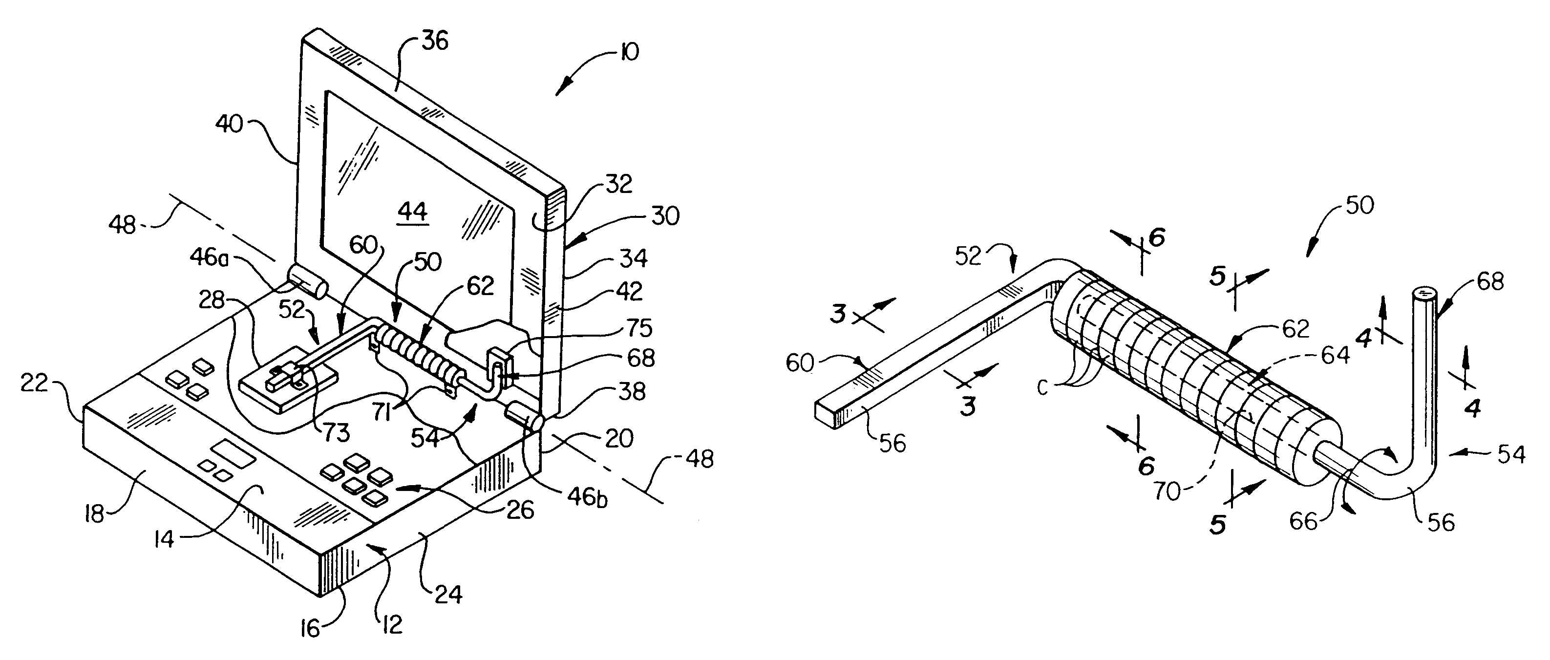 Flexible heat pipe structure and associated methods for dissipating heat in electronic apparatus