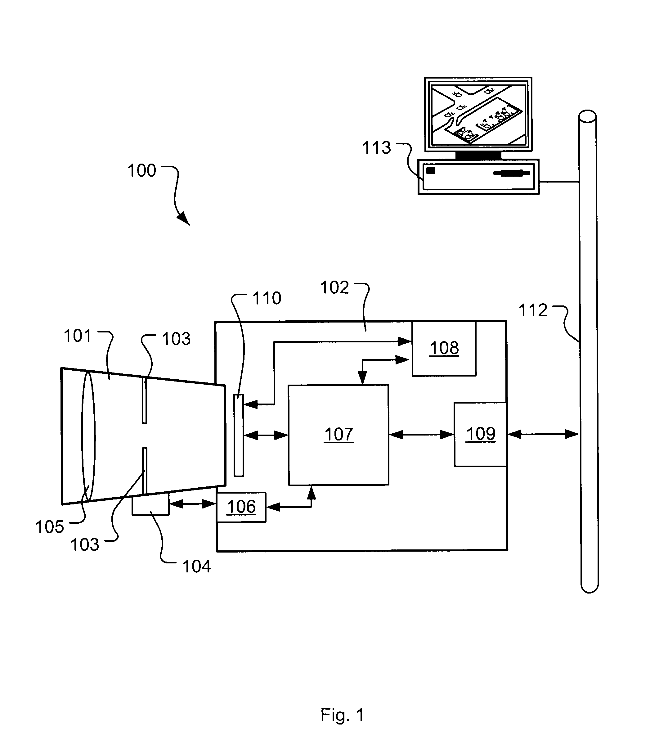 Calibration of a lens device