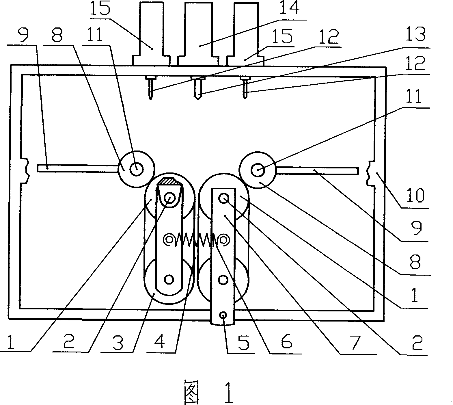 Plastic bag folding press