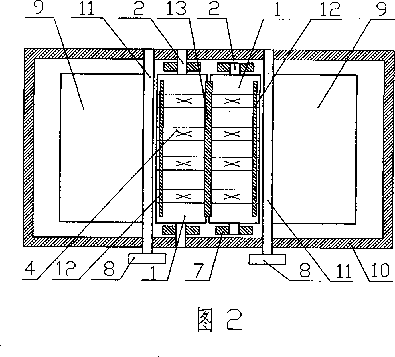 Plastic bag folding press