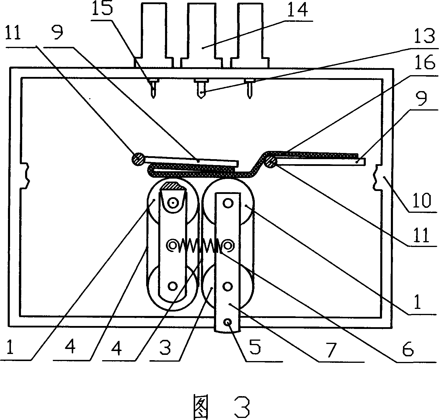 Plastic bag folding press