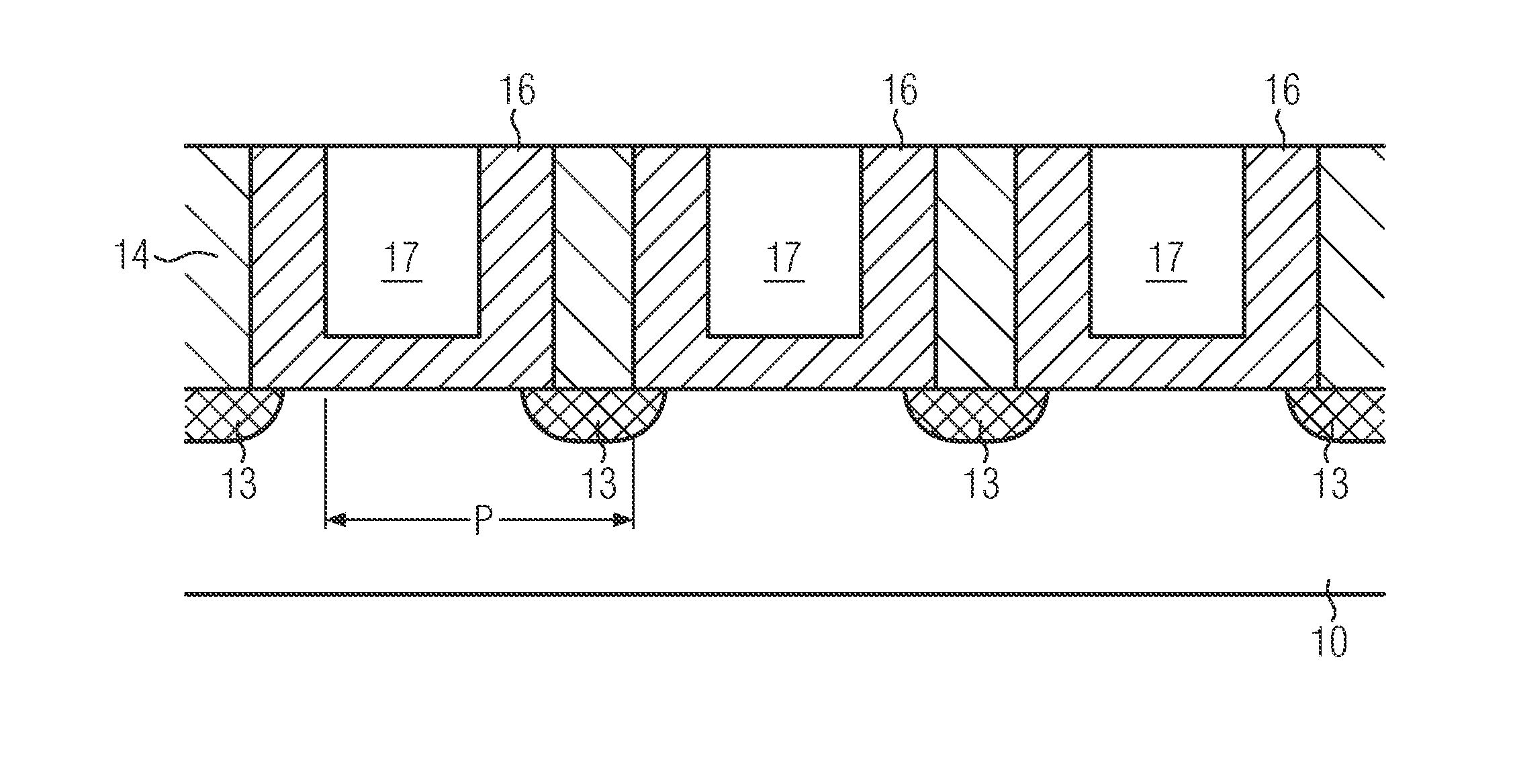 Densely packed transistor devices