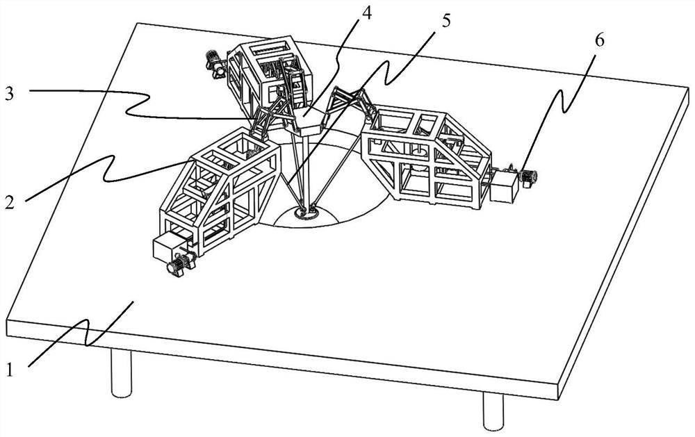 An ocean wave power generation device with a rope structure