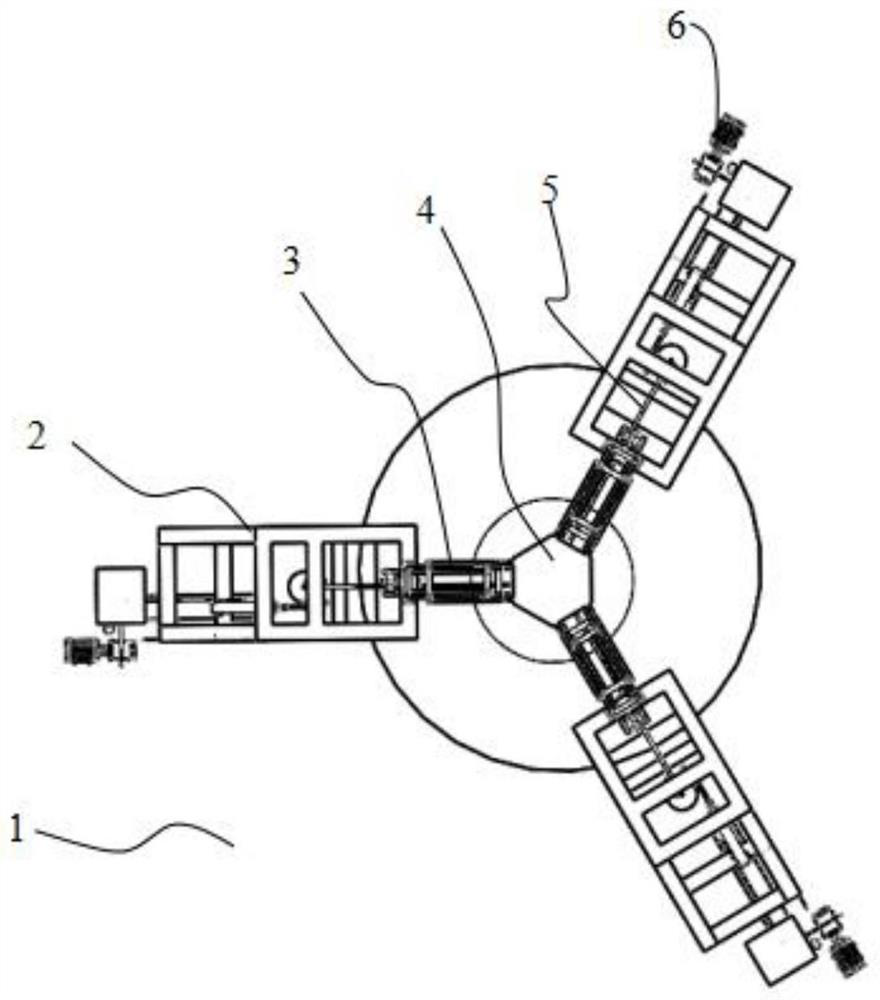 An ocean wave power generation device with a rope structure