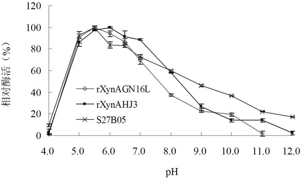 Xylanase thermohaline modified mutant and application thereof