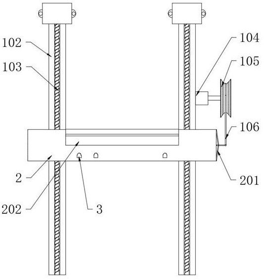 Flow monitoring device for river containing silt