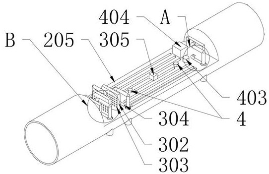 Flow monitoring device for river containing silt