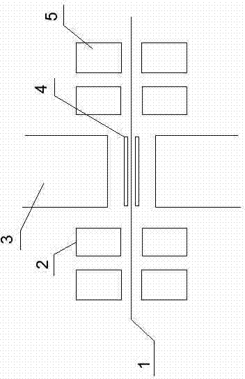 A lithium battery tab hot-press forming method